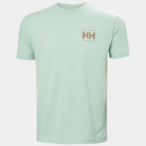 		Camiseta Verde Helly Hansen Skog Graphic Green Mist XL