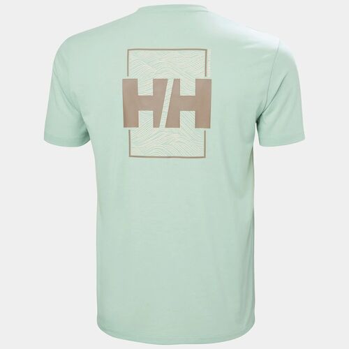 		Camiseta Verde Helly Hansen Skog Graphic Green Mist XL