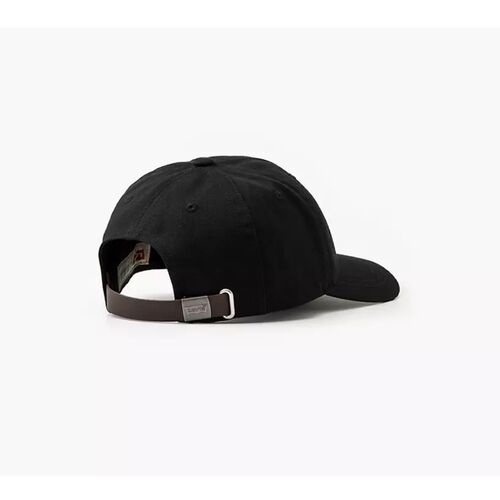 Gorra Negra Levis Estilo Americano Stonewashed Black