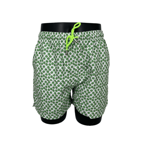 Baador Estampado Kiwi verde  para Hombre | Blue Coast Yachting - Diseo Exclusivo y Comodidad S