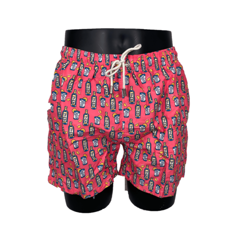 Baador Estampado Vermut rosa para Hombre | Blue Coast Yachting - Diseo Exclusivo y Comodidad XL