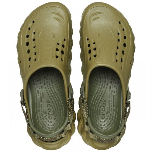 Zuecos Verdes Crocs Echo U Aloe 42/43