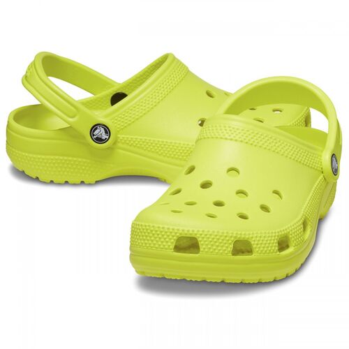 Zuecos Verdes Crocs Classic U Acidity 37/38