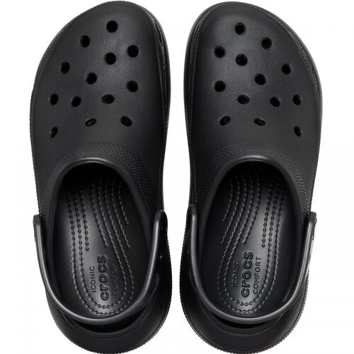 Zuecos Negros Crocs Crush U Black  36/37