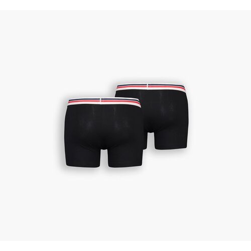 Calzoncillos Bxer Negros Levis con Logotipo Pack de 2 S