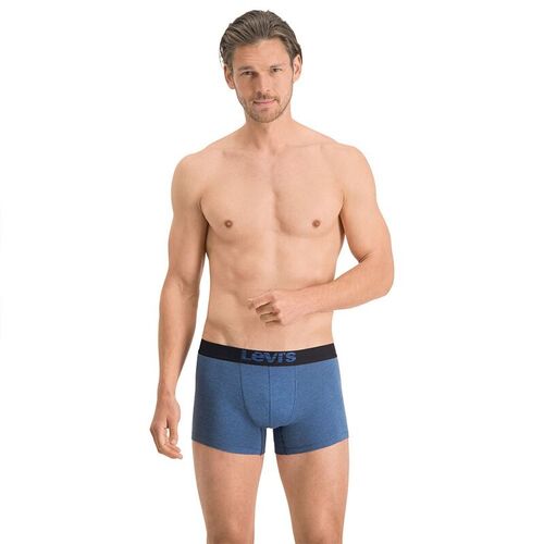 Pack 2 Boxers Azules Levis Slip Algodn Optical Illusion Organic S