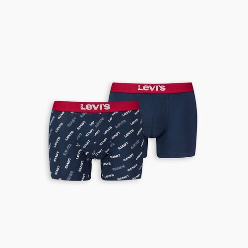 Pack 2 Calzoncillos Boxer Azul Levis Logo L