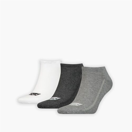 Pack 3 Calcetines Levis Bajos Gris Combo 43/46