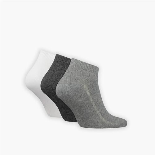 Pack 3 Calcetines Levis Bajos Gris Combo 43/46