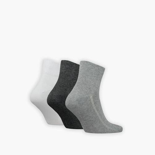 Pack 3 Calcetines Levis Altura Media Combo Gris 43/46