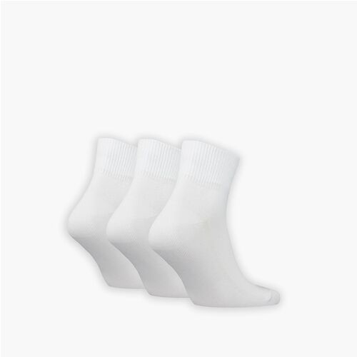 Pack 3 Calcetines Blancos Levis Altura Media  43/46