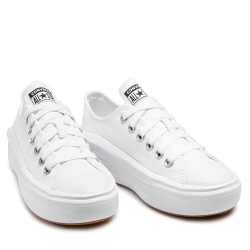 Zapatillas Blancas Converse Chuck Taylor All Star Move 37