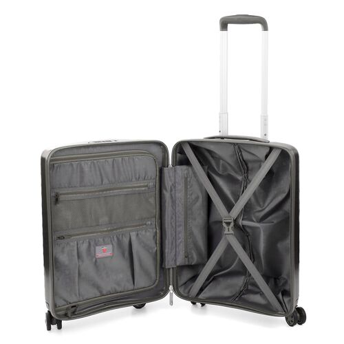 Maleta de Cabina Gris Roncato Stellar Sand 55cm 