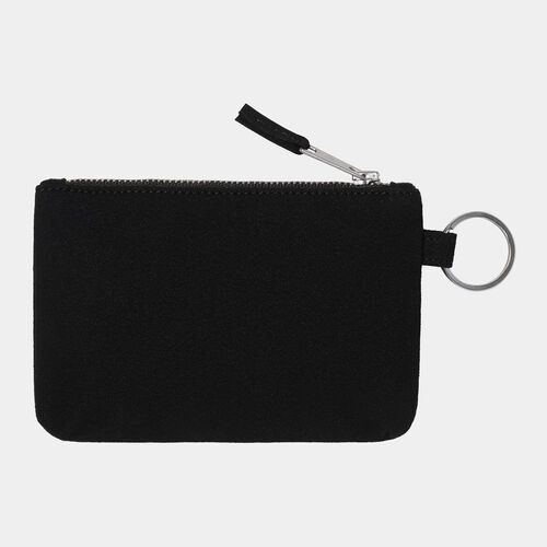 Cartera Negra Carhartt Artificial Suede Zip Wallet Black 