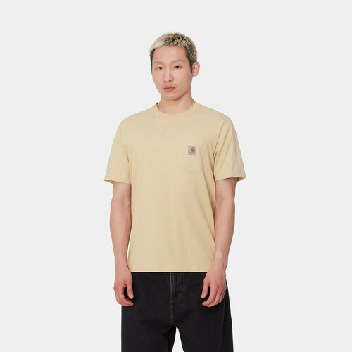 Camiseta Carhartt Beige Pocket T-Shirt Cornsilk XS