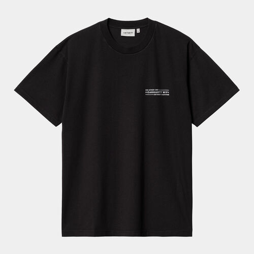 Camiseta Negra Carhartt Stamp T-Shirt Black XS