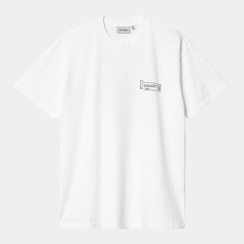 Camiseta Blanca Carhartt Stamp T-Shirt White XS