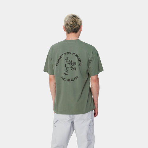 Camiseta Verde Carhartt Stamp T-Shirt Duck Green XS