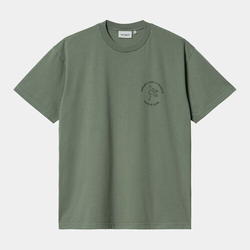 Camiseta Verde Carhartt Stamp T-Shirt Duck Green XS