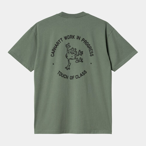 Camiseta Verde Carhartt Stamp T-Shirt Duck Green XS