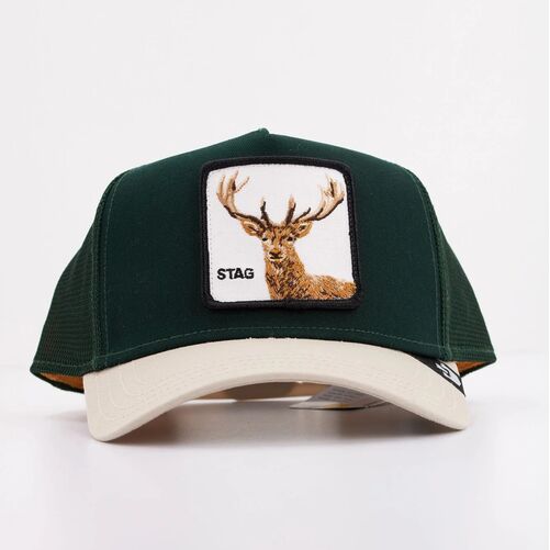 Gorra Verde y Blanca Ciervo Goorin Bros Stag 