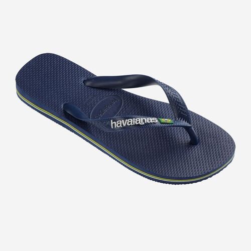 Chanclas Azules Havaianas Brasil Logo Navy Blue 41/42