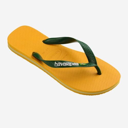 Chanclas Amarillas Havaianas Brasil Logo Pop Yellow 41/42