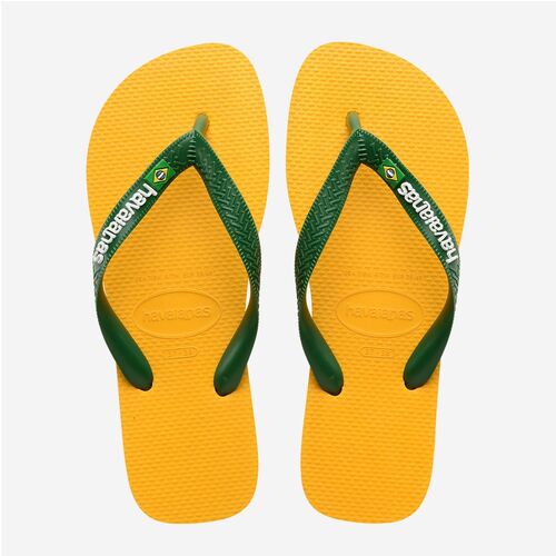 Chanclas Amarillas Havaianas Brasil Logo Pop Yellow 41/42