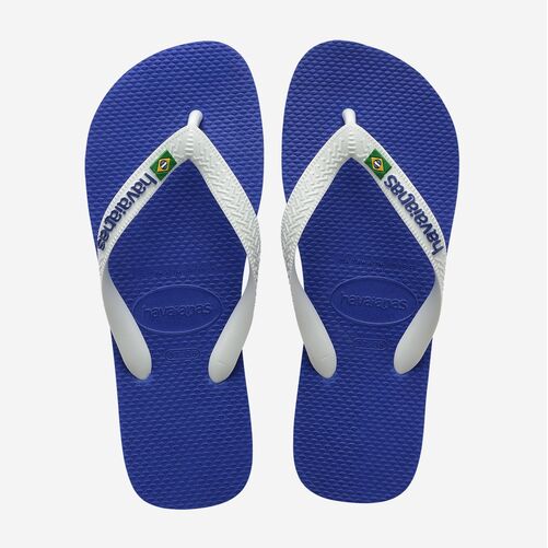 Chanclas Azules Havaianas Brasil Logo Marine Blue 41/42