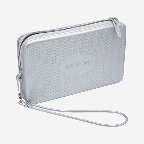 Mini Bolso Plateado Havaianas Plus Cool Metallic Silver 