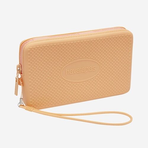 Mini Bolso Coral Havaianas Logo Peach 