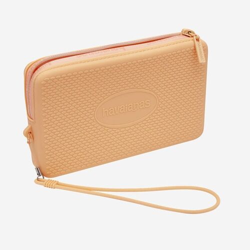 Mini Bolso Coral Havaianas Logo Peach 