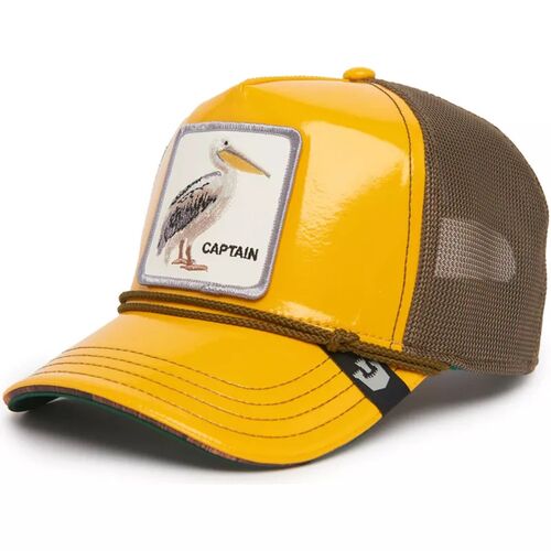 Gorra amarilla y marrn Pelcano Ol Man Bert Goorin Bros