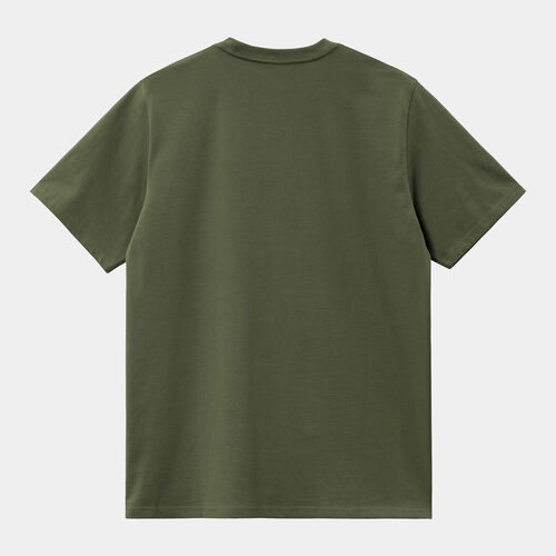 Camiseta Carhartt Verde American Script T-Shirt Tarragon S