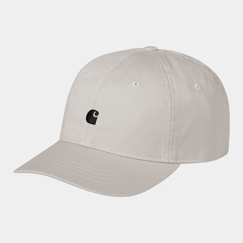 Gorra Gris Carhartt Madison Logo Cap Moonbeam 