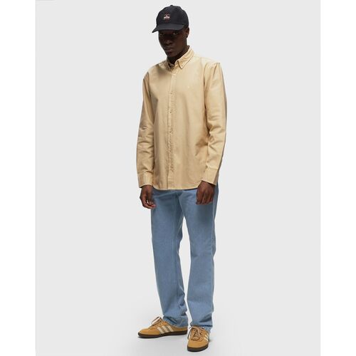 Camisa Carhartt Beige L/S Bolton Shirt Rattan S