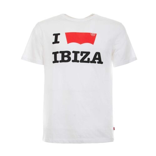 Camiseta Blanca Levis I Love Ibiza XS