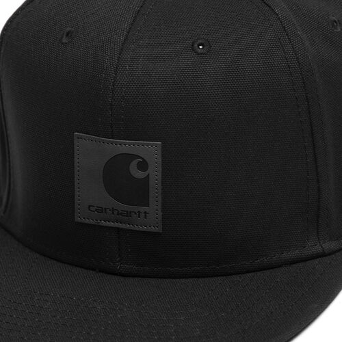 Gorra Negra Carhartt Logo Cap Black 