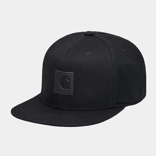 Gorra Negra Carhartt Logo Cap Black 