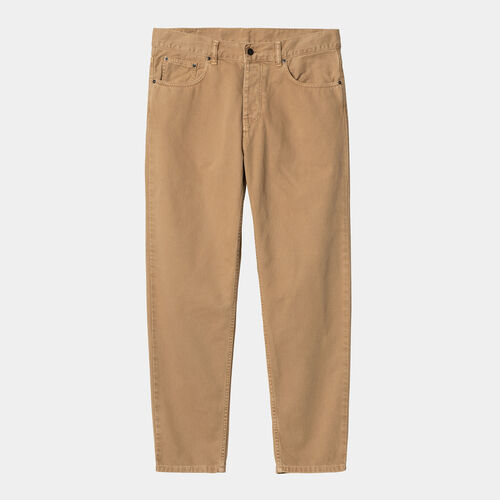 Pantaln Beige Carhartt Newel Pant Peanut Stone Dyed W30