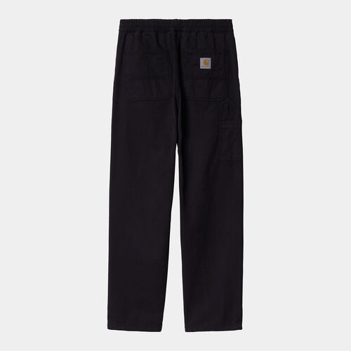 Pantalón Negro Carhartt Flint Pant Black Rinsed S