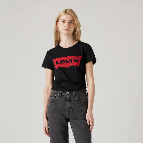 Camiseta Negra Levis The Perfect Tee XS