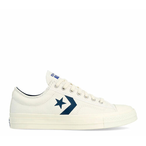 Zapatillas Blancas - Azules Converse Star Player 76 OX 40