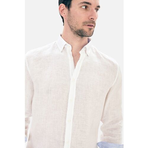 Camisa Blanca Blue Coast Yachting Regular Fit S