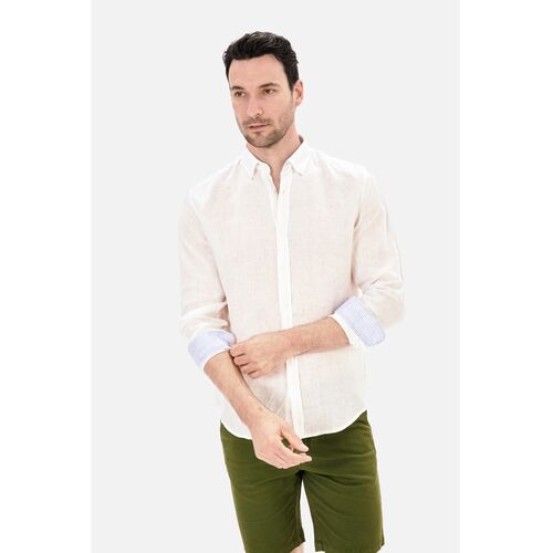 Camisa Blanca Blue Coast Yachting Regular Fit M