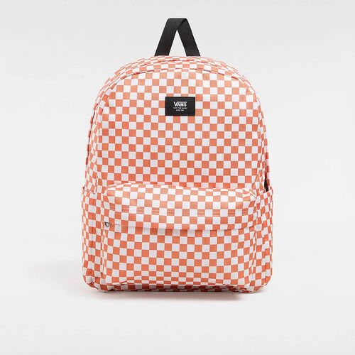 Mochila Vans de Cuadros Naranja Old Skool Check