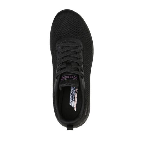 Zapatillas Negras Skechers BOBS Sport Squad Chaos - Face Off 37