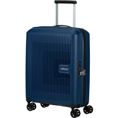 Maleta Azul American Tourister de Cabina AeroStep 55 cm 