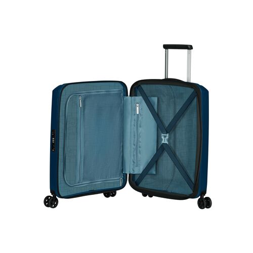 Maleta Azul American Tourister de Cabina AeroStep 55 cm 