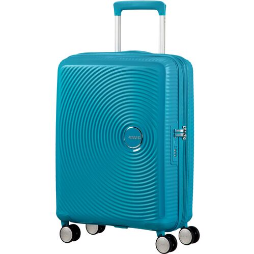 Maleta Azul American Tourister de Cabina SoundBox 55 cm Turquoise Tonic 